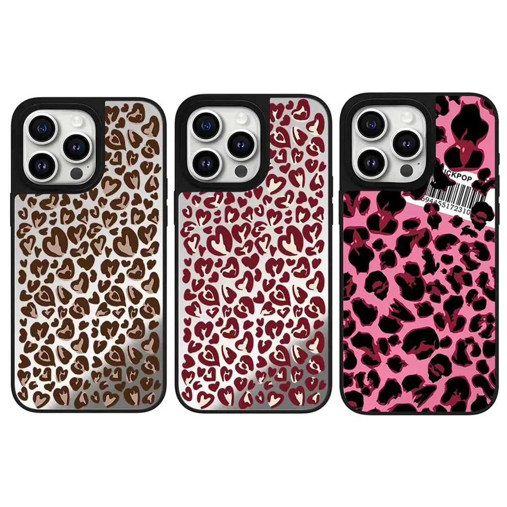 Leopard Mirror Surface iPhone 12 13 14 15 16 Pro Max Protective Case, Fits iPhone 16 Pro Max
Leopard Mirror Surface iPhone 12 13 14 15 16 Pro Max Protective Case, Fits iPhone 16 Pro Max