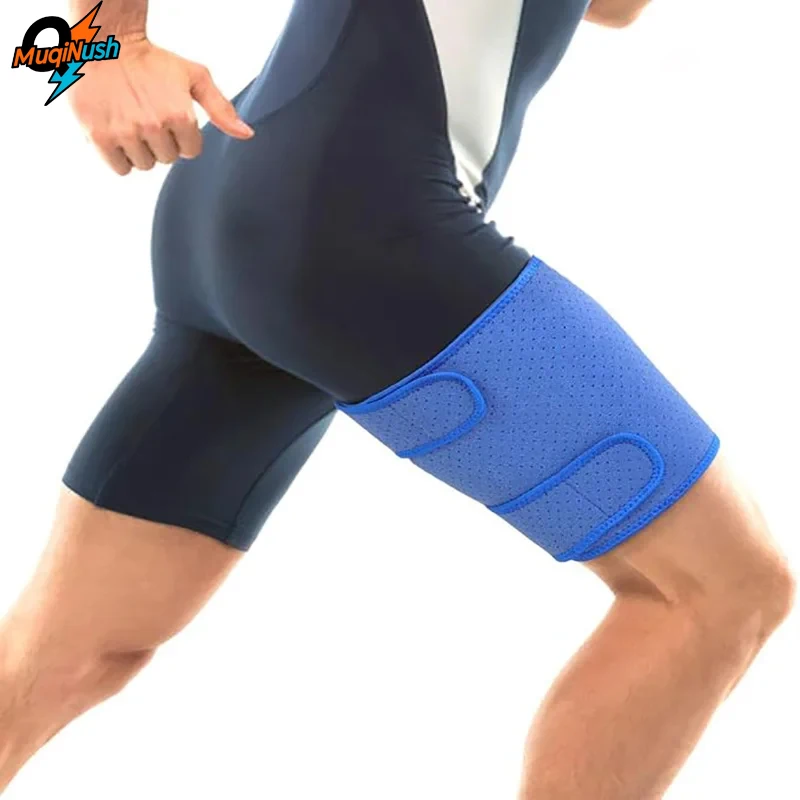 MuqiNush Breathable Thigh Compression Support Leg Wrap Cuff Anti Slip Prevention Recovery Of Male Female Leg Tendon Injuries
MuqiNush Breathable Thigh Compression Support Leg Wrap Cuff Anti Slip Prevention Recovery Of Male Female Leg Tendon Injuries