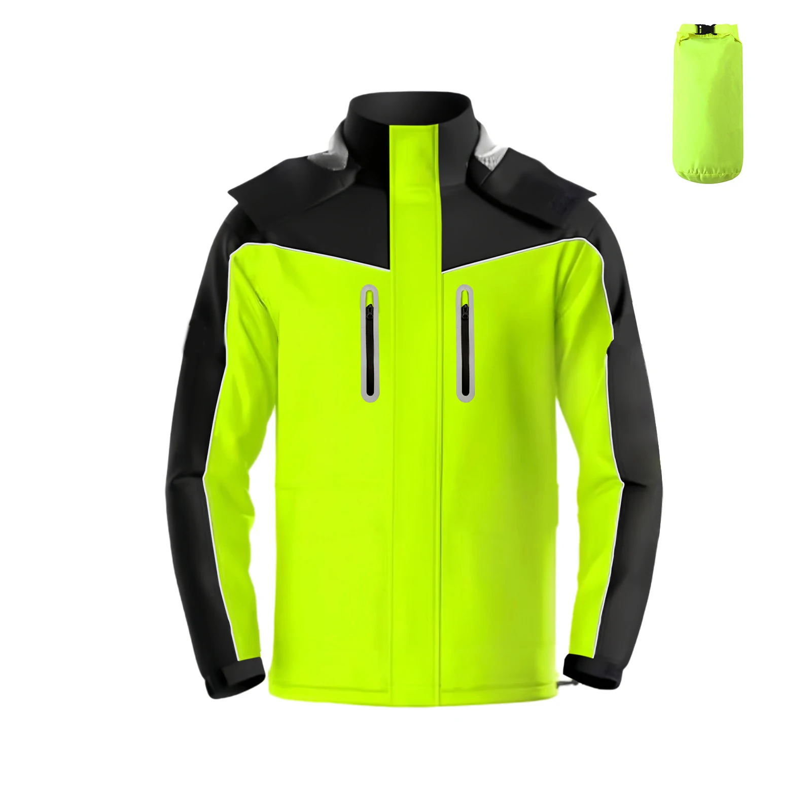 Reflective Windbreaker Jacket Outdoor Windproof Jacket Water-proof Mountaineering Suit Windbreaker Jacket Hooded Rain Gear
Reflective Windbreaker Jacket Outdoor Windproof Jacket Water-proof Mountaineering Suit Windbreaker Jacket Hooded Rain Gear