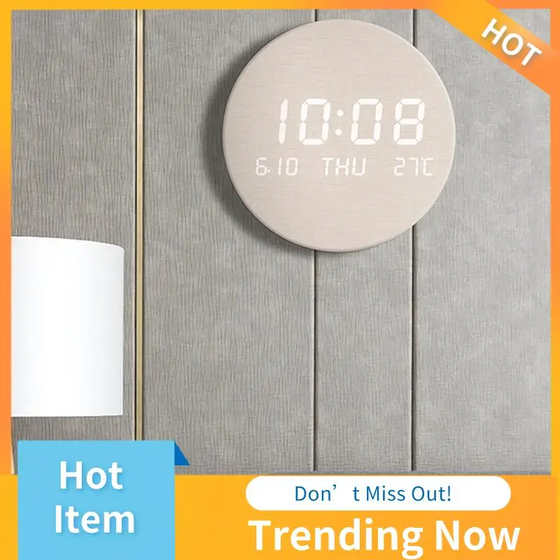 LED Wall Clock Portable Clock Living Room Home Bedroom Mute Clock Scandinavian Style Fashion Wall Clock Easy To Use D
LED Wall Clock Portable Clock Living Room Home Bedroom Mute Clock Scandinavian Style Fashion Wall Clock Easy To Use D
