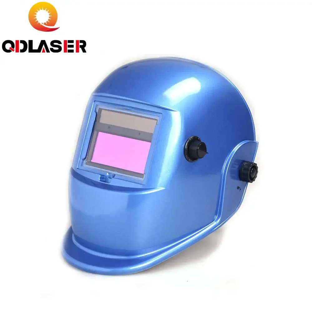QDLASER Auto Darkening Welding Helmet KM-6000B with Solar Cells and Lithium Battery
QDLASER Auto Darkening Welding Helmet KM-6000B with Solar Cells and Lithium Battery