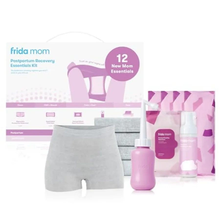 Mom 11pc Postpartum Essentials Kit Gift Set, Hospital Bag Must Haves for New Mom, Includes 4 Disposable Postpartum Underwear, 4
Mom 11pc Postpartum Essentials Kit Gift Set, Hospital Bag Must Haves for New Mom, Includes 4 Disposable Postpartum Underwear, 4