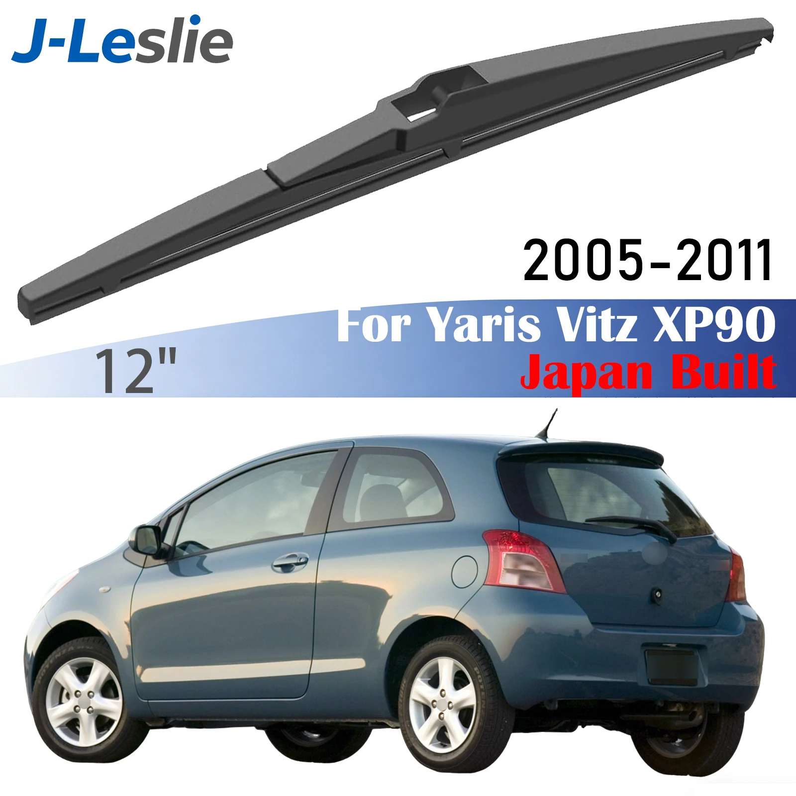 12" Rear Wiper Blade For Toyota Yaris Vitz MK2 XP90 Japan Built 2005-2011 Windshield Windscreen Wipers Washer Rain Brushes
12" Rear Wiper Blade For Toyota Yaris Vitz MK2 XP90 Japan Built 2005-2011 Windshield Windscreen Wipers Washer Rain Brushes