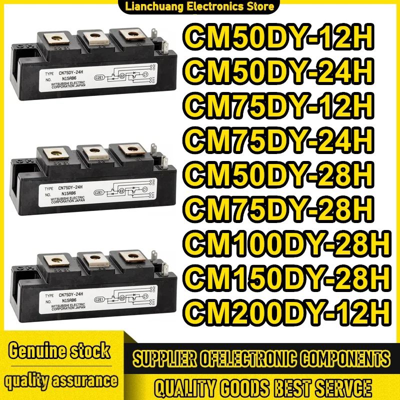 CM50DY-12H CM50DY-24H CM75DY-12H CM75DY-24H CM50DY-28H CM75DY-28H CM100DY-28H CM150DY-28H CM200DY-12H New IGBT MODULE
CM50DY-12H CM50DY-24H CM75DY-12H CM75DY-24H CM50DY-28H CM75DY-28H CM100DY-28H CM150DY-28H CM200DY-12H New IGBT MODULE