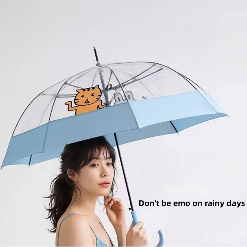 Cute Cartoon Kids Transparent Umbrella: Large Thick Quick-Dry Jelly Style, Children's Rain Protection for Outdoor Fun
Cute Cartoon Kids Transparent Umbrella: Large Thick Quick-Dry Jelly Style, Children's Rain Protection for Outdoor Fun