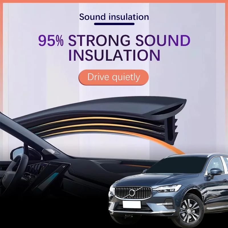 Car Dashboard Sealing Strip Interior Auto Noise Sound Insulation Rubber Trim Weatherstrip Car Accessories For Volvo XC60 T8
Car Dashboard Sealing Strip Interior Auto Noise Sound Insulation Rubber Trim Weatherstrip Car Accessories For Volvo XC60 T8
