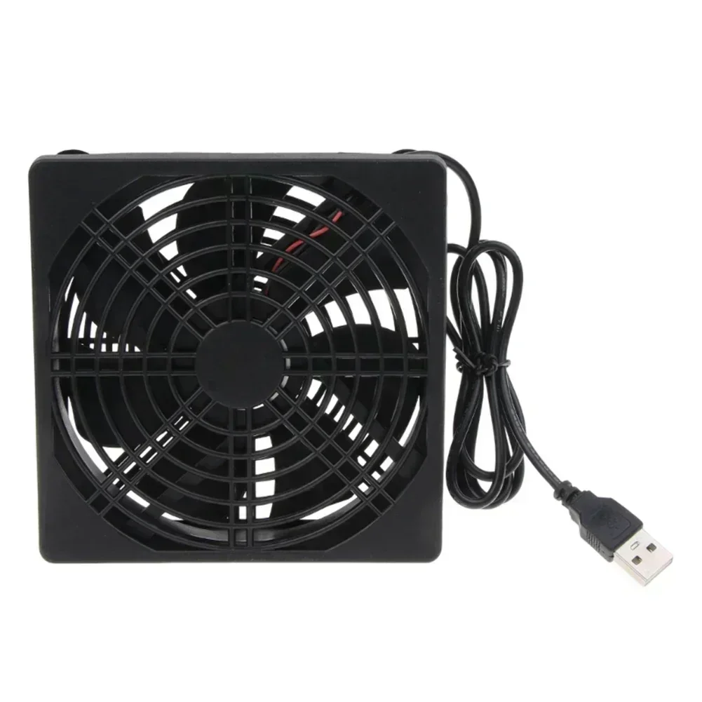 DVR Cooling Fan High Air Volume Air Volume Cooling Router Fan Specifications Speed Air Volume USB Fan Cable Length