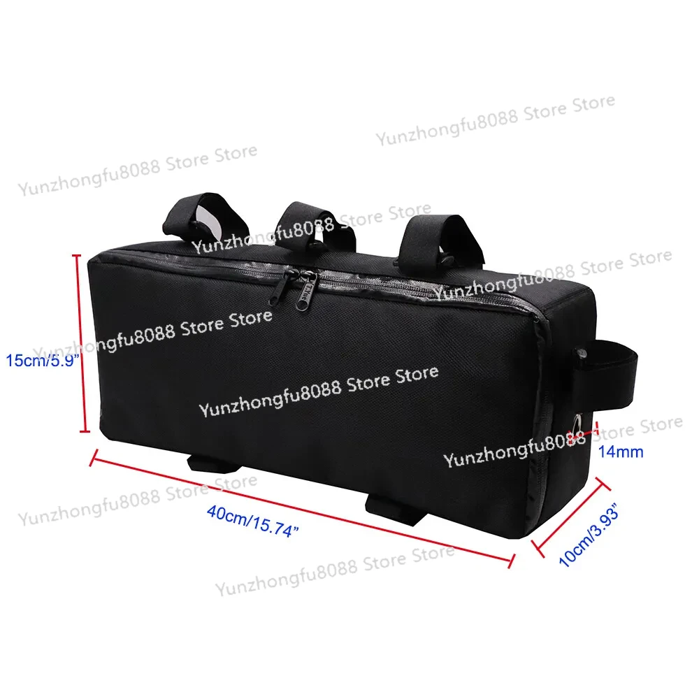Bicycle Bike Tube Frame Pack Bag Case Battery front Tool Box Storage MTB Ebike 40*15*10cm
Bicycle Bike Tube Frame Pack Bag Case Battery front Tool Box Storage MTB Ebike 40*15*10cm
