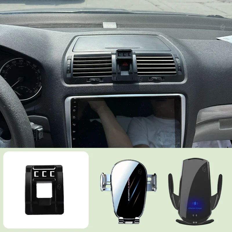 Car Mobile Phone Holder For Skoda Octavia 2007-2014 Car Special Bracket Base Support Wireless Charging Bracket Accessories
Car Mobile Phone Holder For Skoda Octavia 2007-2014 Car Special Bracket Base Support Wireless Charging Bracket Accessories