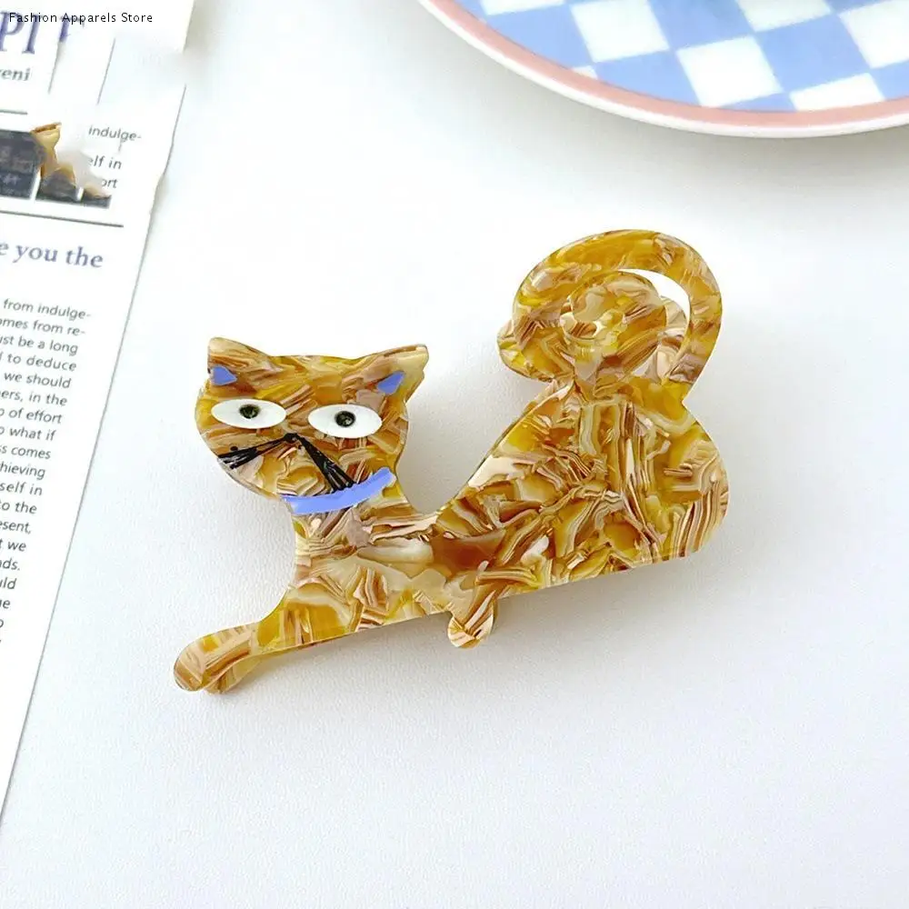Personalized Acetic Acid Acetate Cat Hair Claw Cartoon Hairpin Animal Hair Clip Korean Style Headdress Shark Clip Female
Personalized Acetic Acid Acetate Cat Hair Claw Cartoon Hairpin Animal Hair Clip Korean Style Headdress Shark Clip Female