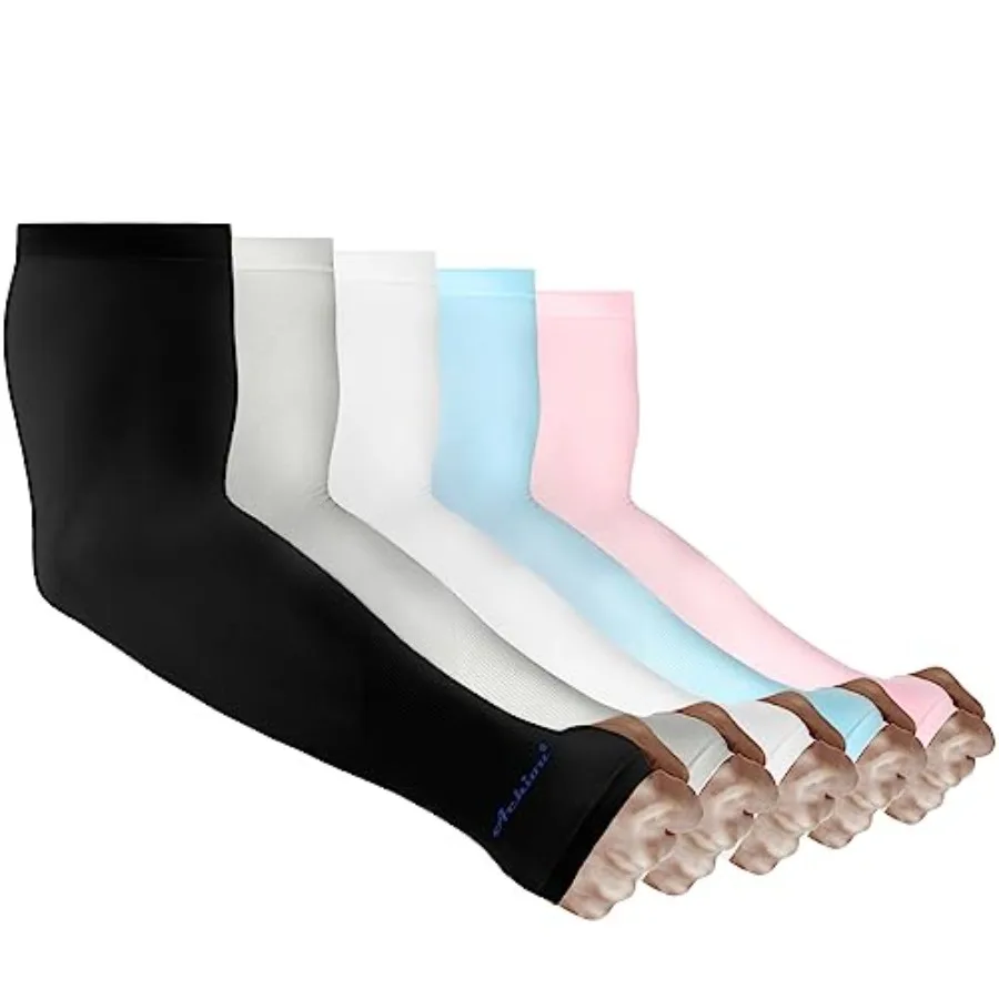 Achiou Arm Sun Sleeves Compression UV Protection Cooling for Men Women Summer Sunblock Basketball Football, Cover Arms Tattoo
Achiou Arm Sun Sleeves Compression UV Protection Cooling for Men Women Summer Sunblock Basketball Football, Cover Arms Tattoo