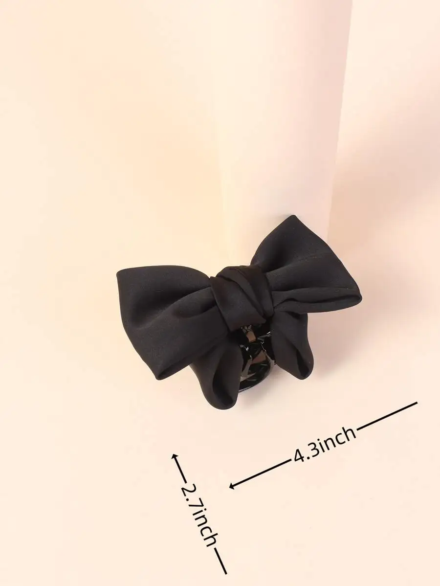 Silk Satin Bow Hair Claw Clip For Women Sweet Style Hair Accessory
Silk Satin Bow Hair Claw Clip For Women Sweet Style Hair Accessory