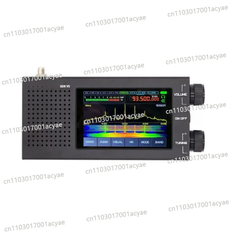 SDR V5 radio, receiver with option 1.10dW firmware radio shortwave
SDR V5 radio, receiver with option 1.10dW firmware radio shortwave