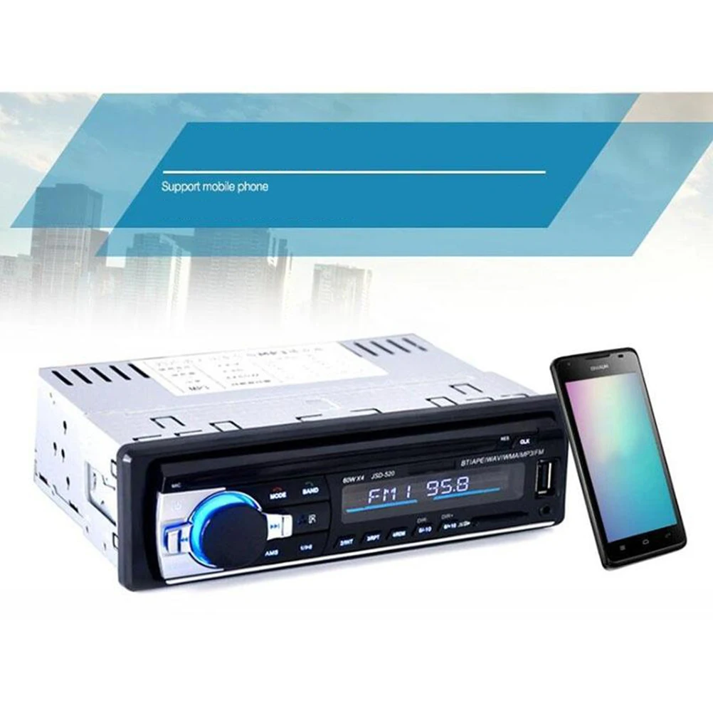 Car Audio Stereo Receiver Handsfree Call USB Card AUX 35Plug Display Charging Smartphones MP3 Player
Car Audio Stereo Receiver Handsfree Call USB Card AUX 35Plug Display Charging Smartphones MP3 Player