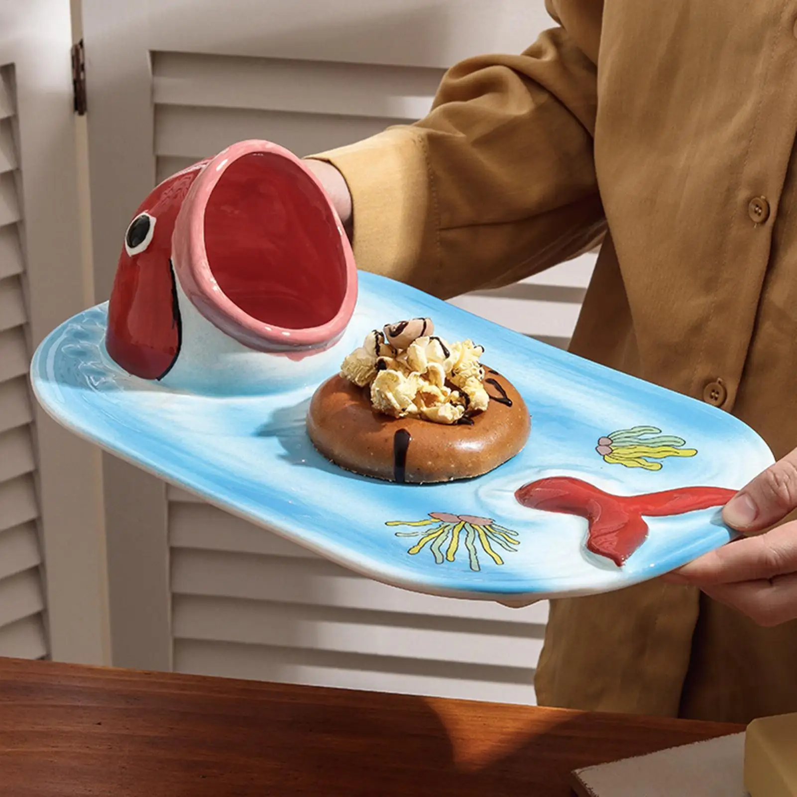 Sushi Plate Kitchen Salad Plates Ceramic Hand Painted Dish Bowl for Hotel Restaurant Salad Kitchen Dinner Home Food Party Lunch
Sushi Plate Kitchen Salad Plates Ceramic Hand Painted Dish Bowl for Hotel Restaurant Salad Kitchen Dinner Home Food Party Lunch