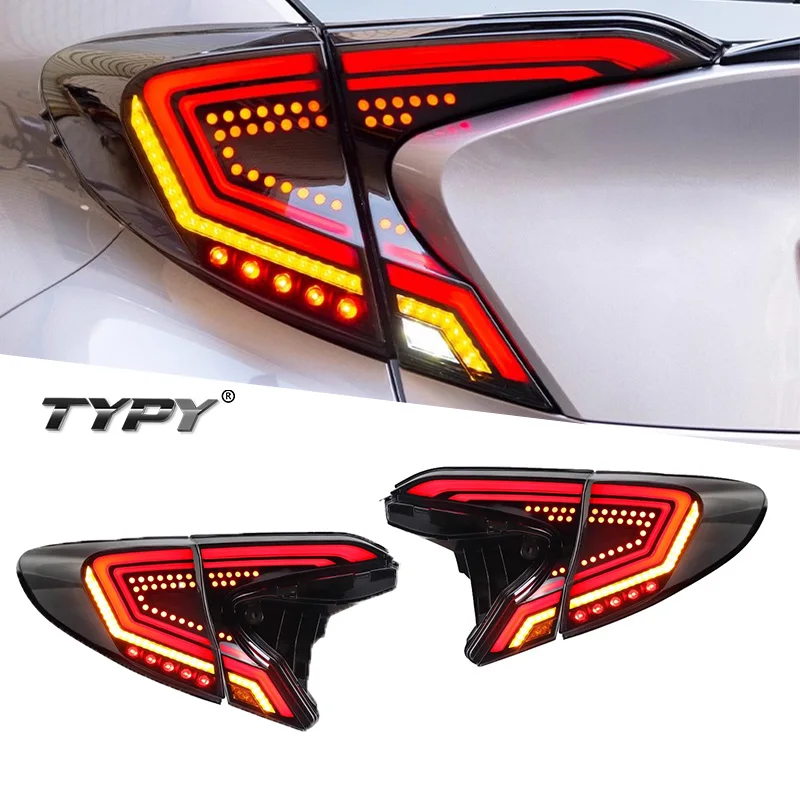 Car Tail Lamp For Toyota C-HR CHR IZOA Modified LED Tail Light Running Lights Brake Lights Turn Signal 2018-2020
Car Tail Lamp For Toyota C-HR CHR IZOA Modified LED Tail Light Running Lights Brake Lights Turn Signal 2018-2020
