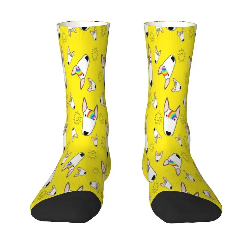 Rainbow Bullies Funny Bull Terrier Men's Crew Socks Unisex Kawaii Dog Spring Summer Autumn Winter Dress Socks
Rainbow Bullies Funny Bull Terrier Men's Crew Socks Unisex Kawaii Dog Spring Summer Autumn Winter Dress Socks