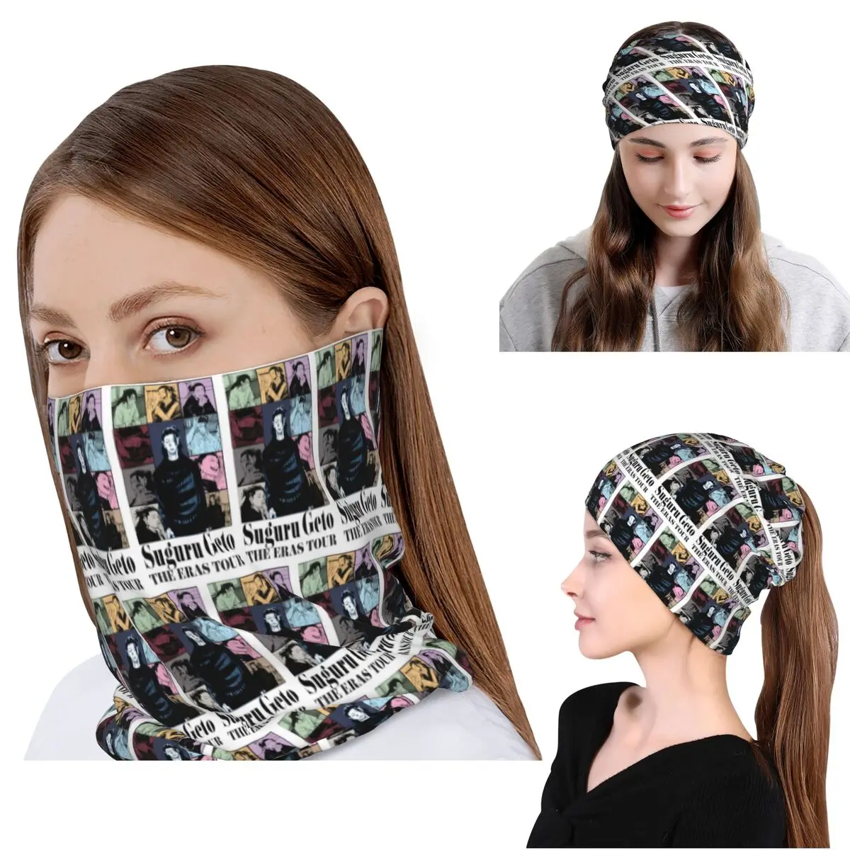 Jujutsu Kaisen Suguru Geto Anime Girl Dinner Bandana Neck Cover Mask Scarf Warm Headwear Beanies Hat for Men Women Windproof
Jujutsu Kaisen Suguru Geto Anime Girl Dinner Bandana Neck Cover Mask Scarf Warm Headwear Beanies Hat for Men Women Windproof