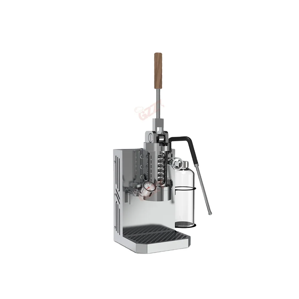 Rapid Extraction Built-in Spring Lever Espresso Machine Stainless Steel 16 Bar Manual Hand Press Coffee Maker 1L Water Boiler
Rapid Extraction Built-in Spring Lever Espresso Machine Stainless Steel 16 Bar Manual Hand Press Coffee Maker 1L Water Boiler