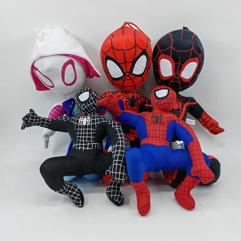 32CM Anime Avengers Spiderman Plush Toys Into the Spider-Verse Gwen Peter Parker Noir Dolls Soft Stuffed Toy For Boy Girl Gift
32CM Anime Avengers Spiderman Plush Toys Into the Spider-Verse Gwen Peter Parker Noir Dolls Soft Stuffed Toy For Boy Girl Gift