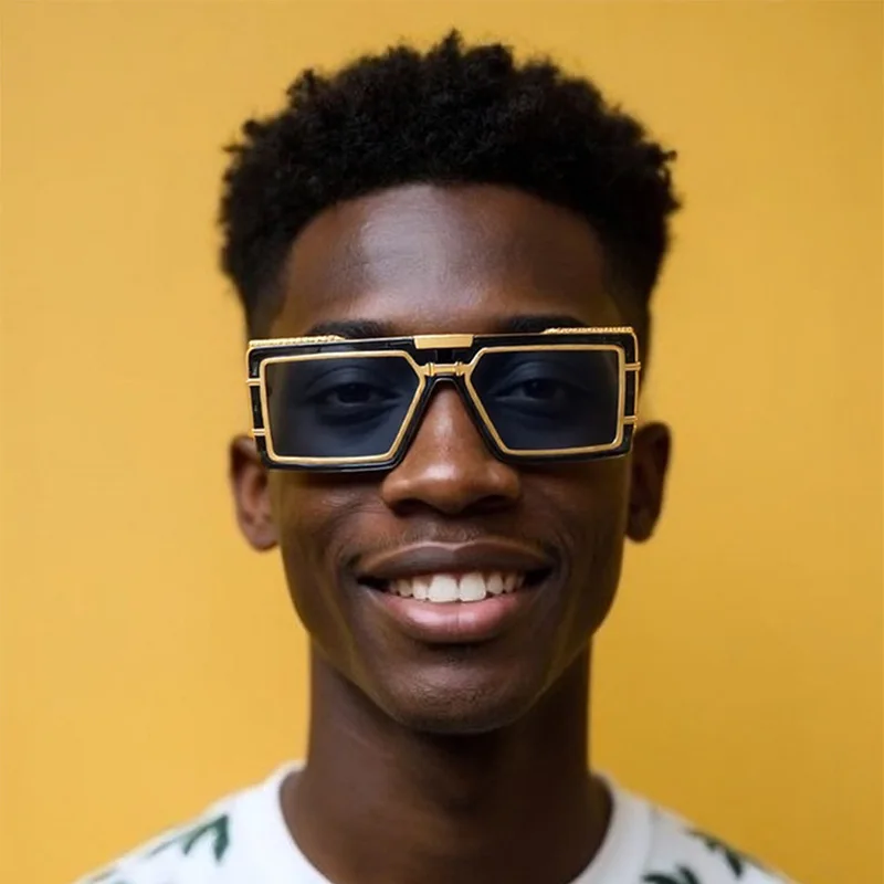 2025 New Fashion Metal Punk Square Sunglasses for Men Brand Vintage Steampunk Eyewear Man Summer Outdoor Oculos Gafas Gifts
2025 New Fashion Metal Punk Square Sunglasses for Men Brand Vintage Steampunk Eyewear Man Summer Outdoor Oculos Gafas Gifts