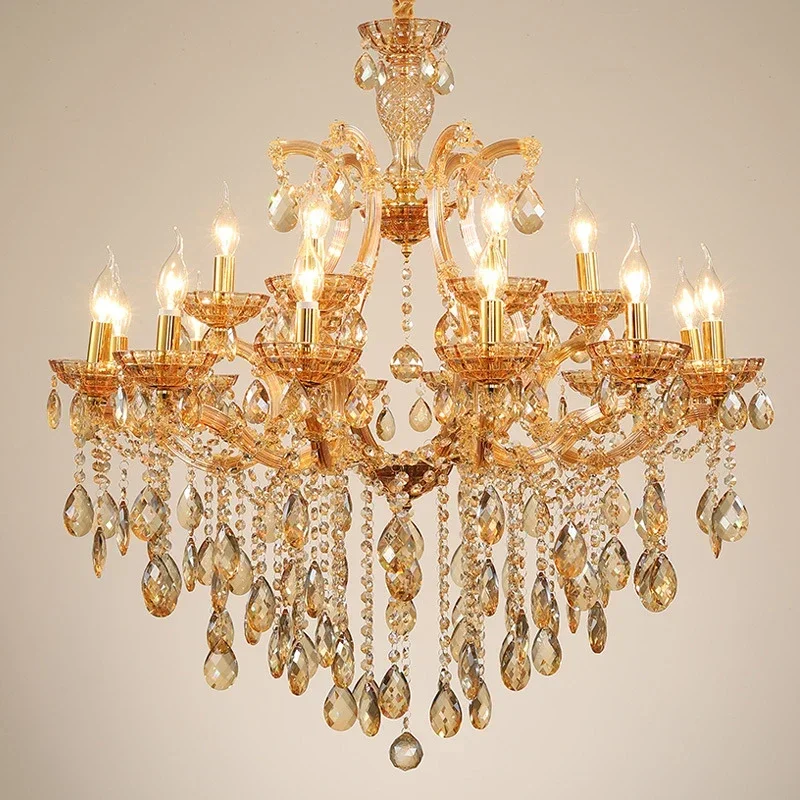 ELARA LuxuriousCandle Pendent Lamp European Style Crystal Lamp Art Living Room Restaurant Villa Staircase Duplex Building
ELARA LuxuriousCandle Pendent Lamp European Style Crystal Lamp Art Living Room Restaurant Villa Staircase Duplex Building