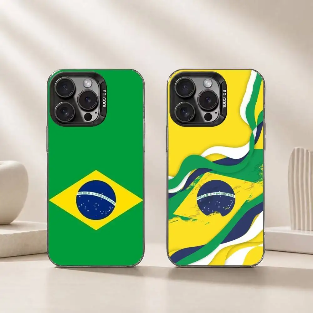 The Flag of Brazil Phone Case For iPhone 17,16,15,14,13,12,11 Plus,Pro Max,XS,Colorful Silver Black Cover
The Flag of Brazil Phone Case For iPhone 17,16,15,14,13,12,11 Plus,Pro Max,XS,Colorful Silver Black Cover