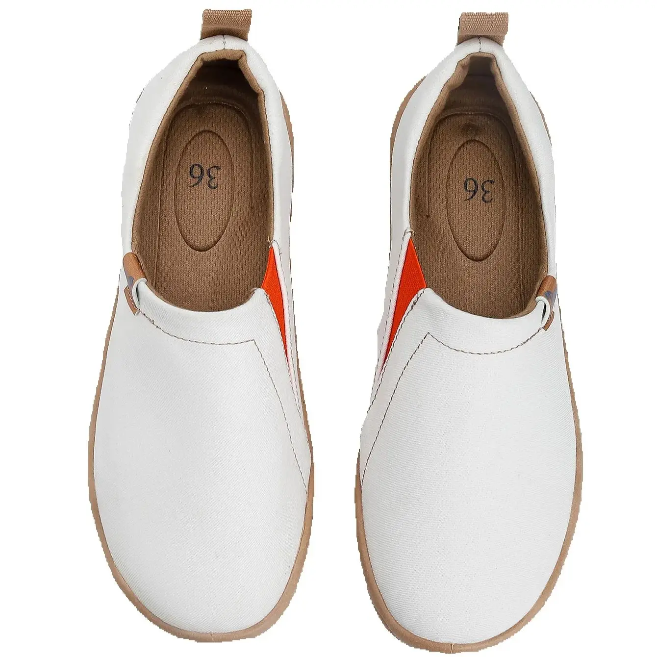 Women's White Slip-On Casual Shoes – Easy On/Off Design, Soft Breathable Insole, Non-Slip Sole for Daily Wear
Women's White Slip-On Casual Shoes – Easy On/Off Design, Soft Breathable Insole, Non-Slip Sole for Daily Wear