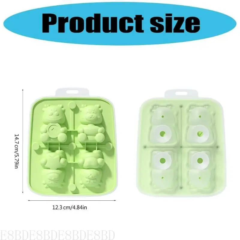 E8BD Little Dragon Ice Tray Easily Release Ice Molds Silicone Ice Maker Mold Easily to Clean
E8BD Little Dragon Ice Tray Easily Release Ice Molds Silicone Ice Maker Mold Easily to Clean