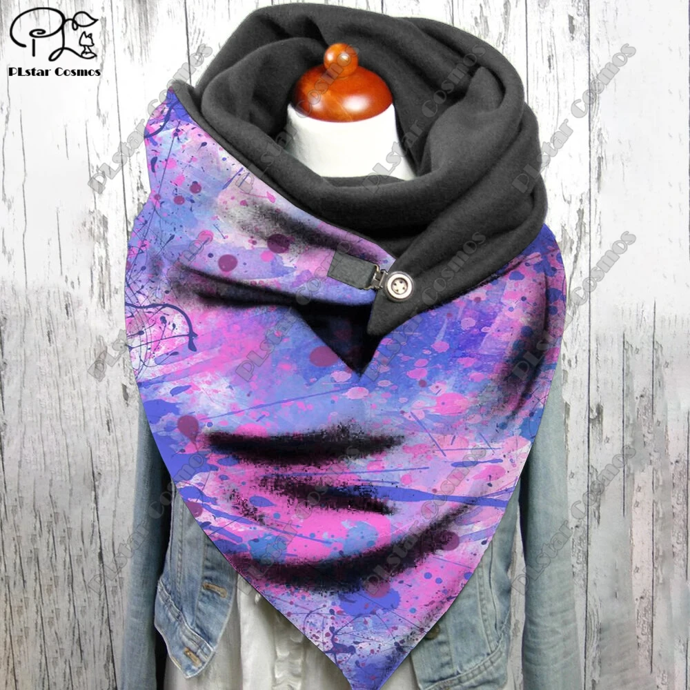 3D printing color graffiti pattern warm shawl scarf spring and winter large triangle scarf casual gift
3D printing color graffiti pattern warm shawl scarf spring and winter large triangle scarf casual gift