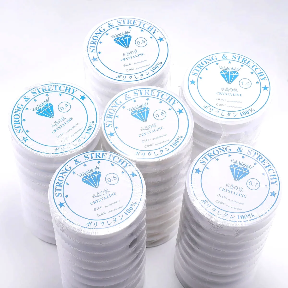0.4/0.5/0.6/0.7/0.8/1mm Transparent Elastic Rope Round Crystal Line Rubber Cord For Jewelry Making Supplies DIY Beading Bracelet
0.4/0.5/0.6/0.7/0.8/1mm Transparent Elastic Rope Round Crystal Line Rubber Cord For Jewelry Making Supplies DIY Beading Bracelet