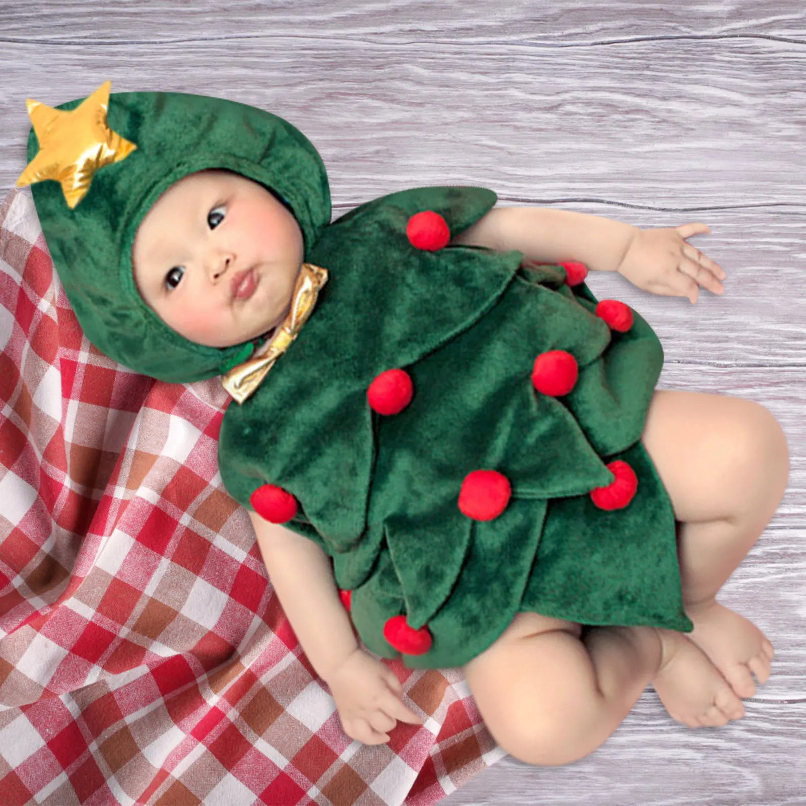 Комплект из 1 предмета: Костюм для фотосессии с дизайном рождественской елки для малышей, высококачественный материал, мягкий, удобный, идеально подходит для рождественского вечера и праздников.
Комплект из 1 предмета: Костюм для фотосессии с дизайном рождественской елки для малышей, высококачественный материал, мягкий, удобный, идеально подходит для рождественского вечера и праздников.