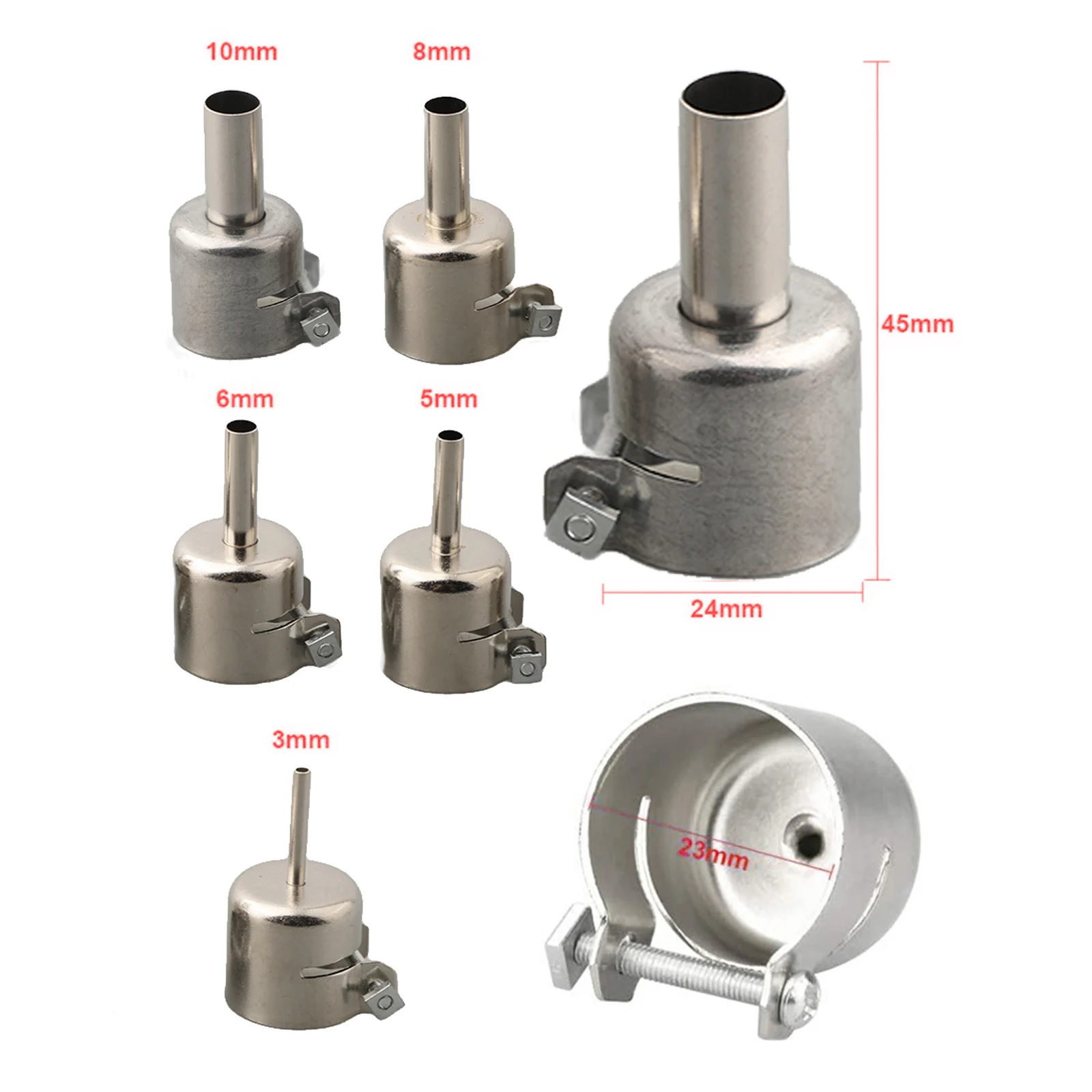 Adaptable Solutions Comprehensive Pack Featuring Five Stainless Steel Tips Perfectly Suited to Meet Your Diverse Soldering Needs
Adaptable Solutions Comprehensive Pack Featuring Five Stainless Steel Tips Perfectly Suited to Meet Your Diverse Soldering Needs