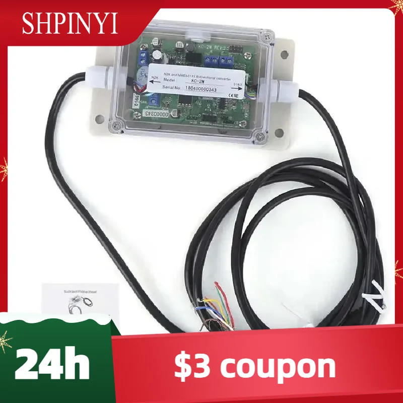 Hot sales NMEA2000 And NMEA0183 Bidirection Converter NMEA0183 to N2K converter KC-2W WIFI module KC-2W
Hot sales NMEA2000 And NMEA0183 Bidirection Converter NMEA0183 to N2K converter KC-2W WIFI module KC-2W