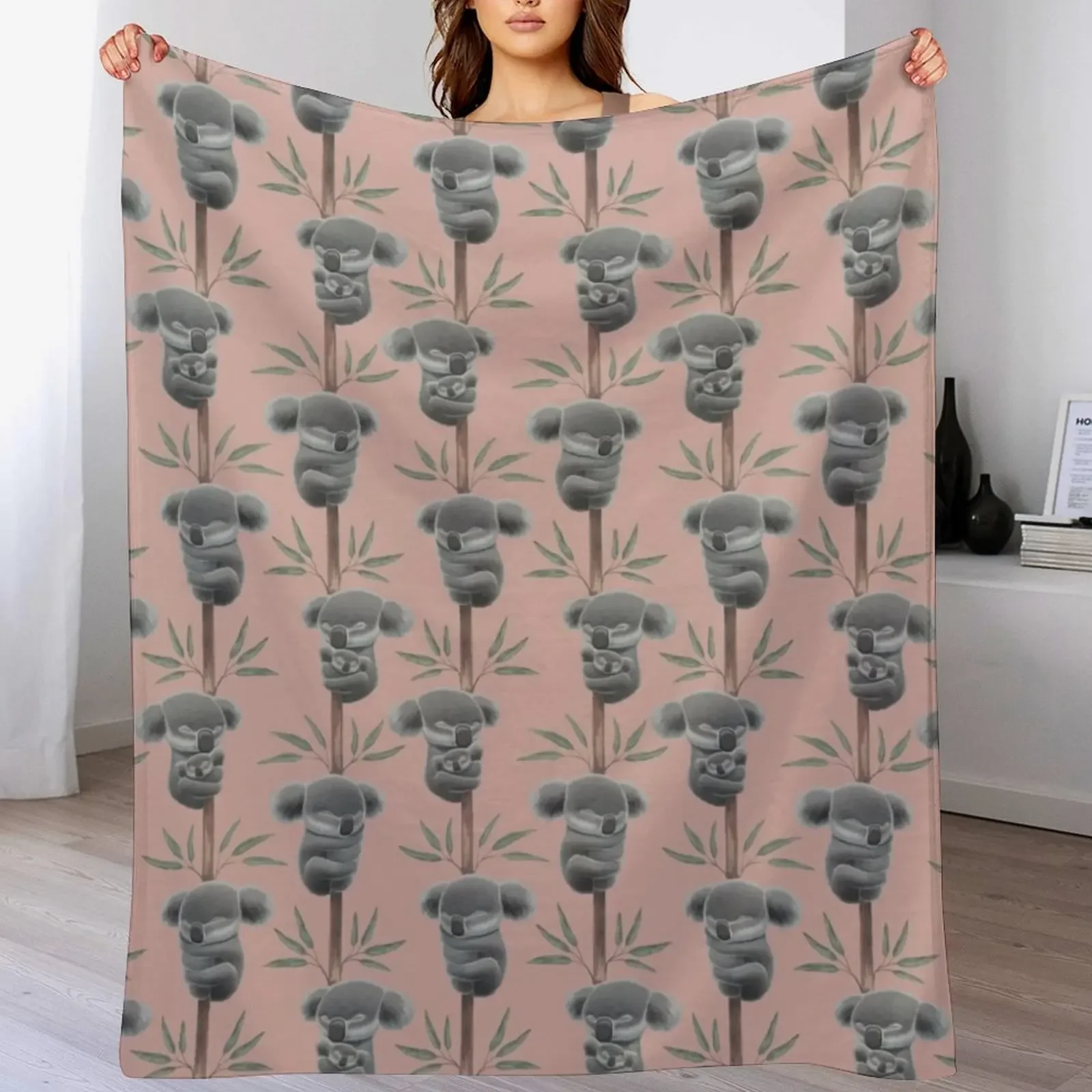 Sleeping koalas (Bushfire Emergency Wildlife Fund) Throw Blanket Soft For Sofa Thin Polar Loose Blankets 
Sleeping koalas (Bushfire Emergency Wildlife Fund) Throw Blanket Soft For Sofa Thin Polar Loose Blankets