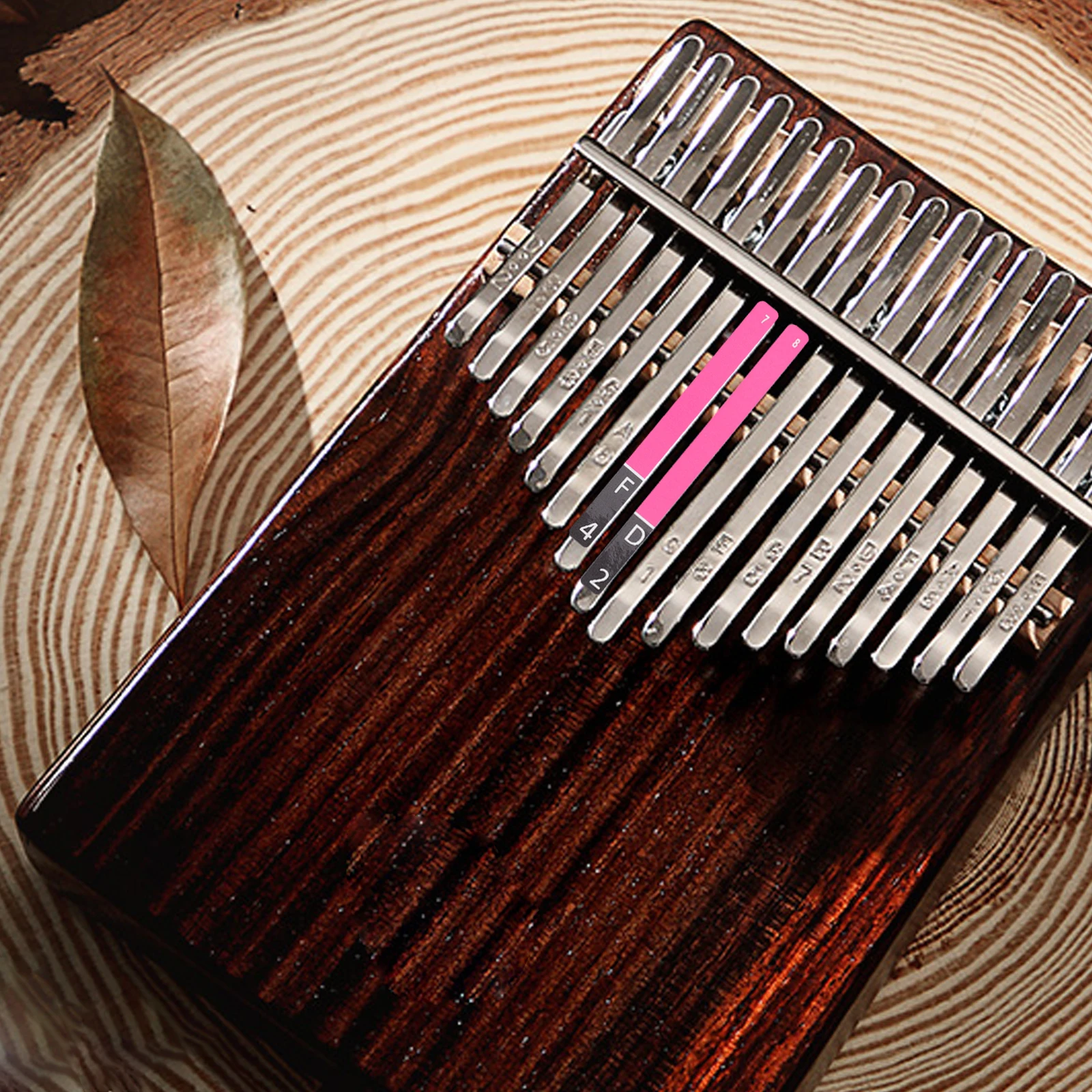Self Adhesive 17 Tone Kalimba Stickers Green Color Removable No Trace Damage Free High Quality Material Practical Durable
Self Adhesive 17 Tone Kalimba Stickers Green Color Removable No Trace Damage Free High Quality Material Practical Durable