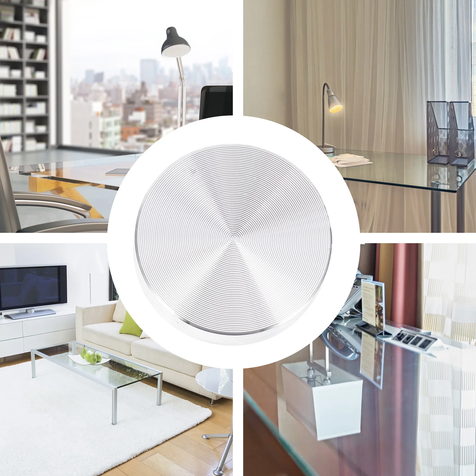 6pcs 30xM6 Aluminum Discs Silver Corrosion Resistant Furniture Legs Glass Table Tops Adapter Thick Discs Home Office Hotel
6pcs 30xM6 Aluminum Discs Silver Corrosion Resistant Furniture Legs Glass Table Tops Adapter Thick Discs Home Office Hotel