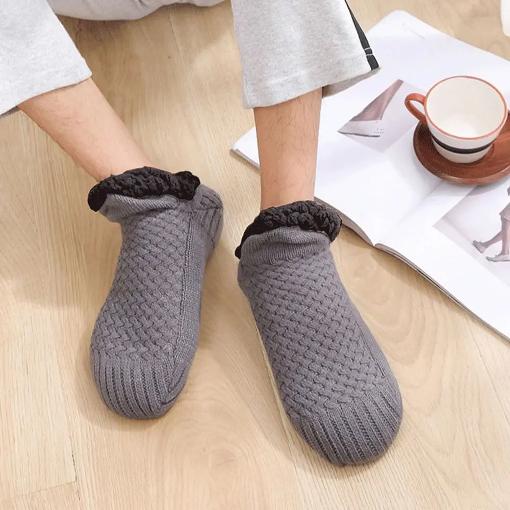 Short Socks Men Women Knit Plaid Non-Slip Autumn Winter Indoor Thermal Socks Home Sleeping Socks Floor Socks Unisex Socks
Short Socks Men Women Knit Plaid Non-Slip Autumn Winter Indoor Thermal Socks Home Sleeping Socks Floor Socks Unisex Socks