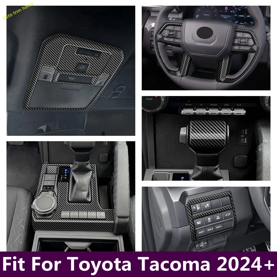 Car Headlight Button Steering Wheel Gear Shift Panel Reading Light Lamp Cover Trim Fit For Toyota Tacoma 2024 2025 Accessories
Car Headlight Button Steering Wheel Gear Shift Panel Reading Light Lamp Cover Trim Fit For Toyota Tacoma 2024 2025 Accessories