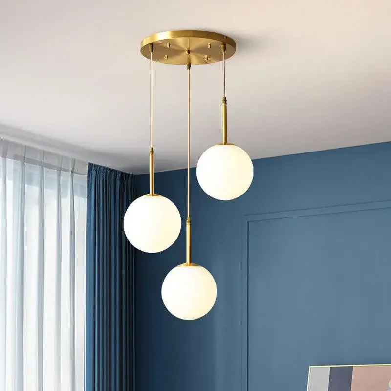 Gold Black Glass Ball LED Pendant Lights Hanging Chandeliers Home Indoor Kitchen Island Restaurant Hotel Stairs Lamp
Gold Black Glass Ball LED Pendant Lights Hanging Chandeliers Home Indoor Kitchen Island Restaurant Hotel Stairs Lamp