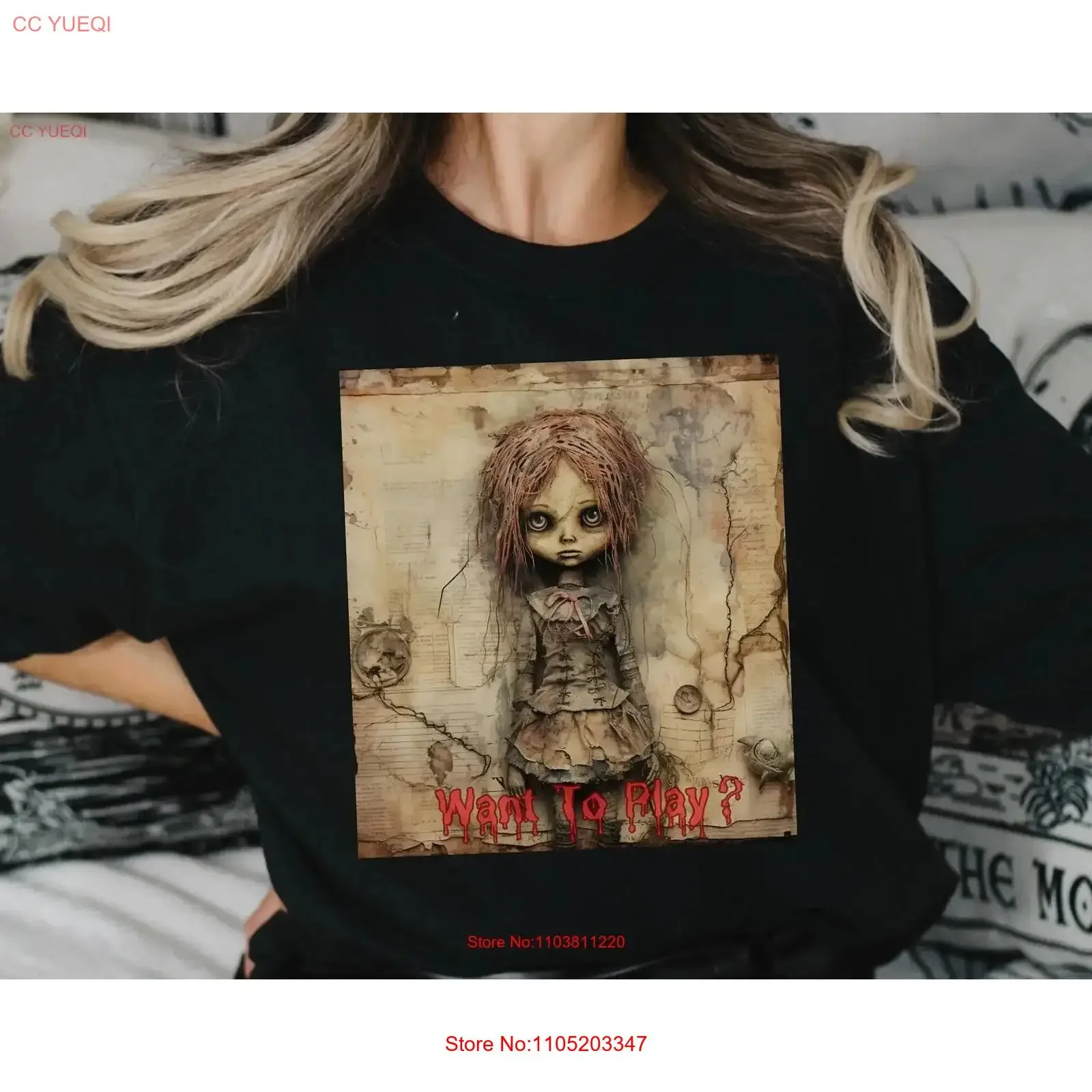 Creepy Doll Gothic T Shirt Vintage Halloween Spooky Morbid Dead Corpse 2 vintage Washed Versatile Stylish Soft Casual
Creepy Doll Gothic T Shirt Vintage Halloween Spooky Morbid Dead Corpse 2 vintage Washed Versatile Stylish Soft Casual