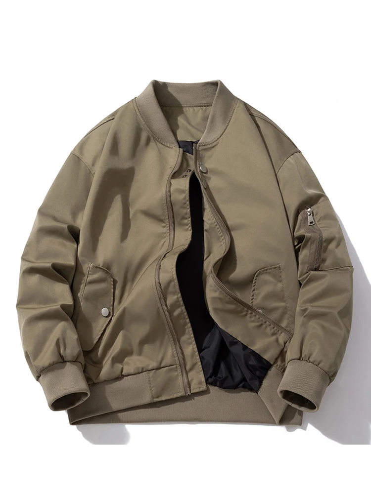 Повседневная мужская бейсбольная куртка, весенне-осенняя новая свободная верхняя одежда для пар в американском стиле, студенческая куртка Haome Pilot Jaet
Повседневная мужская бейсбольная куртка, весенне-осенняя новая свободная верхняя одежда для пар в американском стиле, студенческая куртка Haome Pilot Jaet