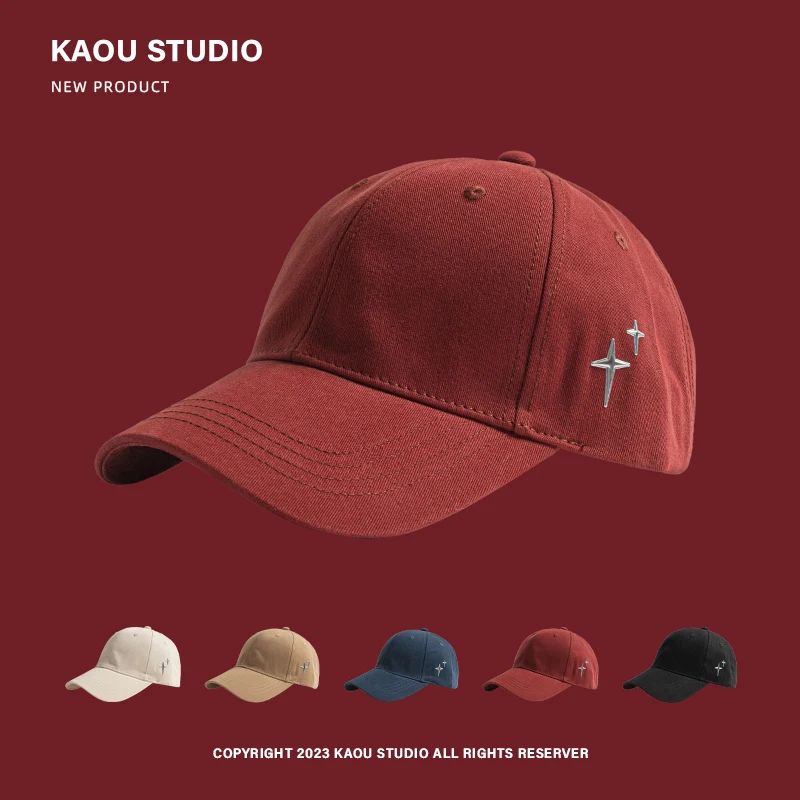 Fashion Metal Cap Children's Niche Street Versatile Face Small Baseball Cap Men's Casual Sun Hat
Fashion Metal Cap Children's Niche Street Versatile Face Small Baseball Cap Men's Casual Sun Hat