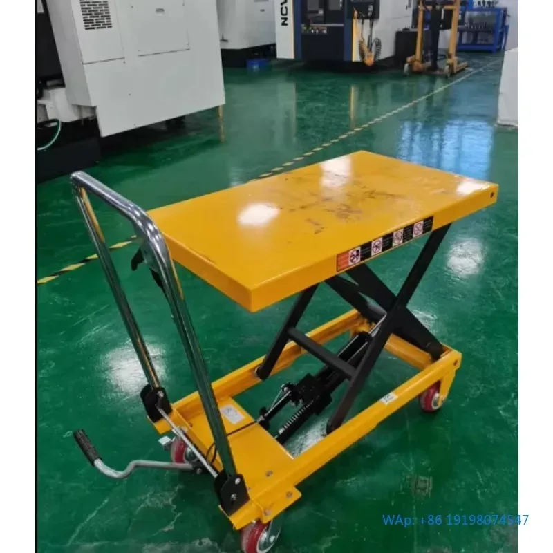 Portable Hydraulic Lift Platform Trolley Small Electric Mobile Lift Machine Home Retail Metal Cart
Portable Hydraulic Lift Platform Trolley Small Electric Mobile Lift Machine Home Retail Metal Cart