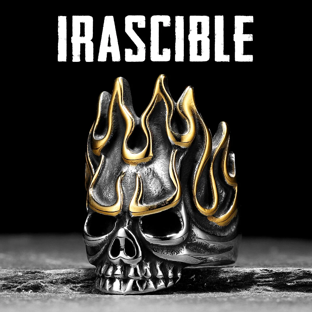 Irascible Fire God Skull Men Rings Stainless Steel Women Jewelry Punk Retro New In Rock Fashion Accessories Gift Wholesale
Irascible Fire God Skull Men Rings Stainless Steel Women Jewelry Punk Retro New In Rock Fashion Accessories Gift Wholesale