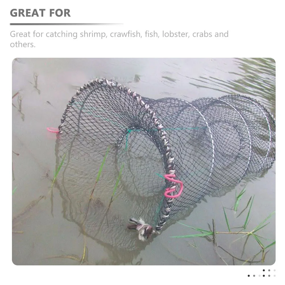 Shrimp Cage Fishing Net Crab Traps High Mesh Nets for Crabbing Portable Catcher Round
Shrimp Cage Fishing Net Crab Traps High Mesh Nets for Crabbing Portable Catcher Round