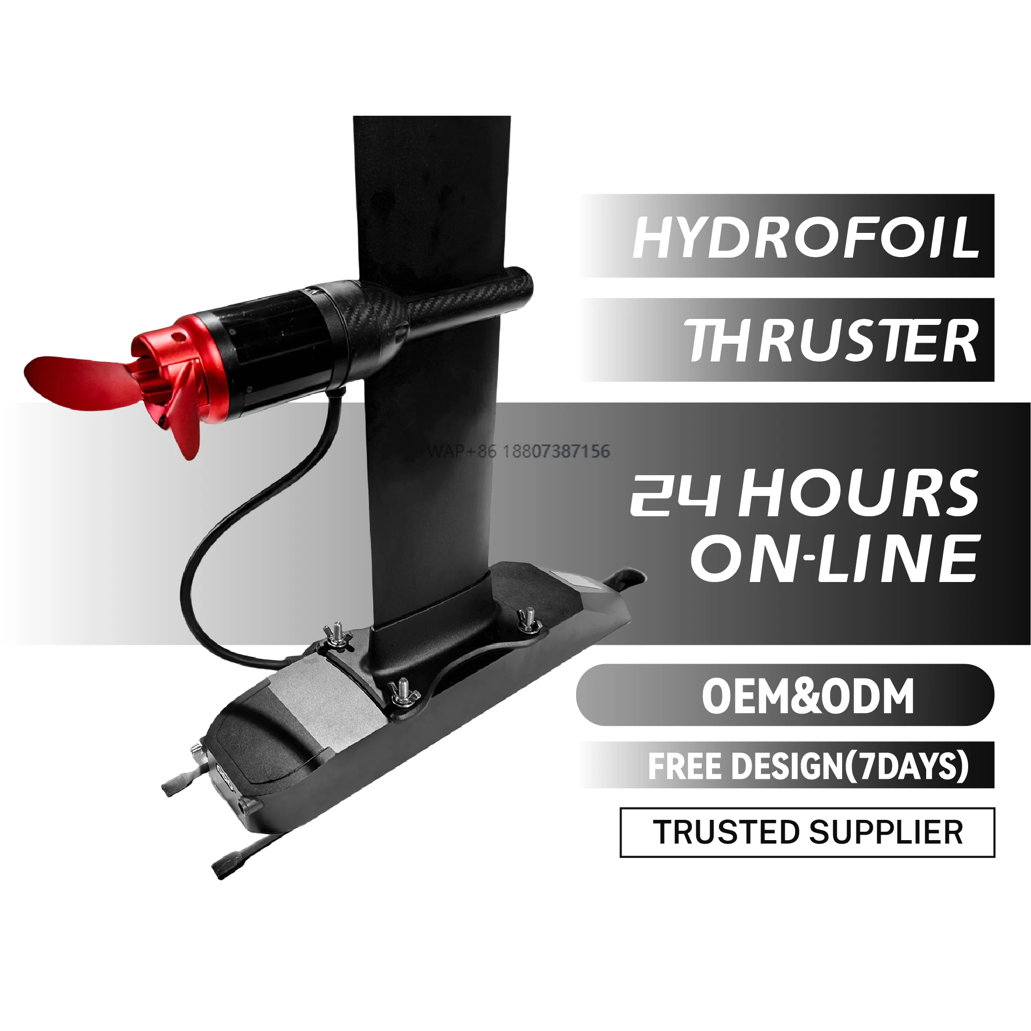 2025 Hydrofoil Motor Assist Propeller Drive Hot Sale Plastic Material New Waterplay Surfing Tools & Accessories
2025 Hydrofoil Motor Assist Propeller Drive Hot Sale Plastic Material New Waterplay Surfing Tools & Accessories