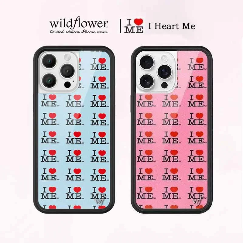 Wildflower Cute Couple Pink Blue I Love Myself Phone Case For iPhone 12 13 14 15 16 17 Pro Max wf I Heart Me protect Cover
Wildflower Cute Couple Pink Blue I Love Myself Phone Case For iPhone 12 13 14 15 16 17 Pro Max wf I Heart Me protect Cover