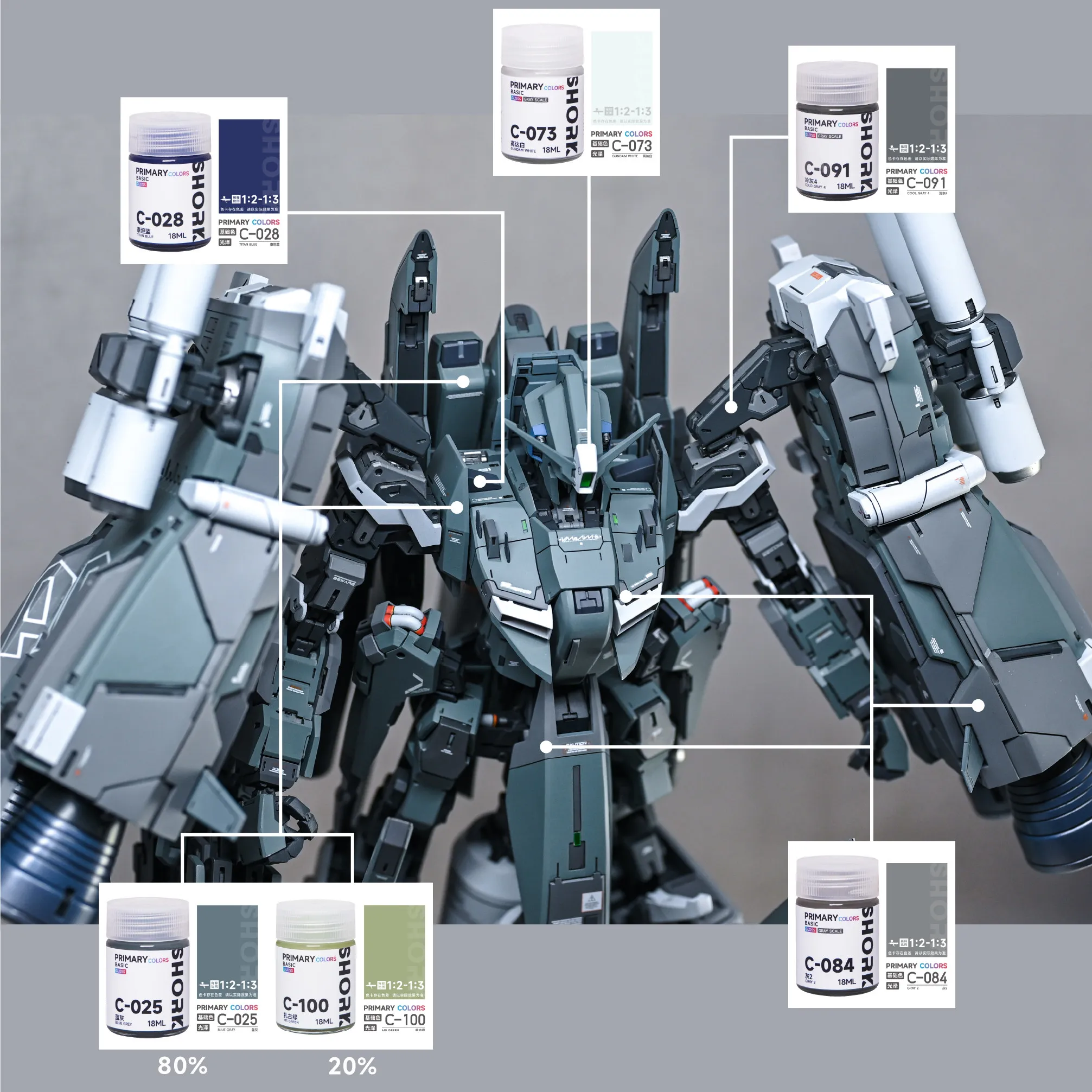 ZPlus Hummingbird Organism GK Coating SHORK C Oil-based Base Color Glossy Spraying Model Coloring figure Mecha 3D printing
ZPlus Hummingbird Organism GK Coating SHORK C Oil-based Base Color Glossy Spraying Model Coloring figure Mecha 3D printing