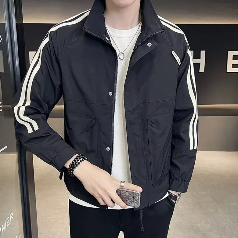 Весенне-осенний мужской тюнер на молнии, модный универсальный хаоме без шляпы, повседневная корейская версия, новая длинная длинная полиэфирная ткань INS Sle...
Весенне-осенний мужской тюнер на молнии, модный универсальный хаоме без шляпы, повседневная корейская версия, новая длинная длинная полиэфирная ткань INS Sle...